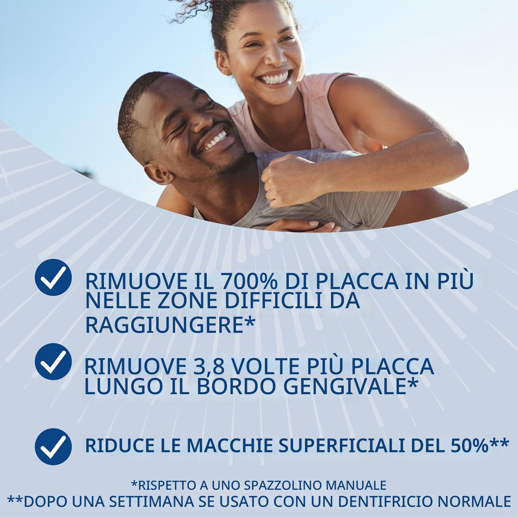 Spinbrush Smart Clean, testine di ricambio per spazzolino elettrico a batteria, per adulti, setole morbide, 2 pezzi