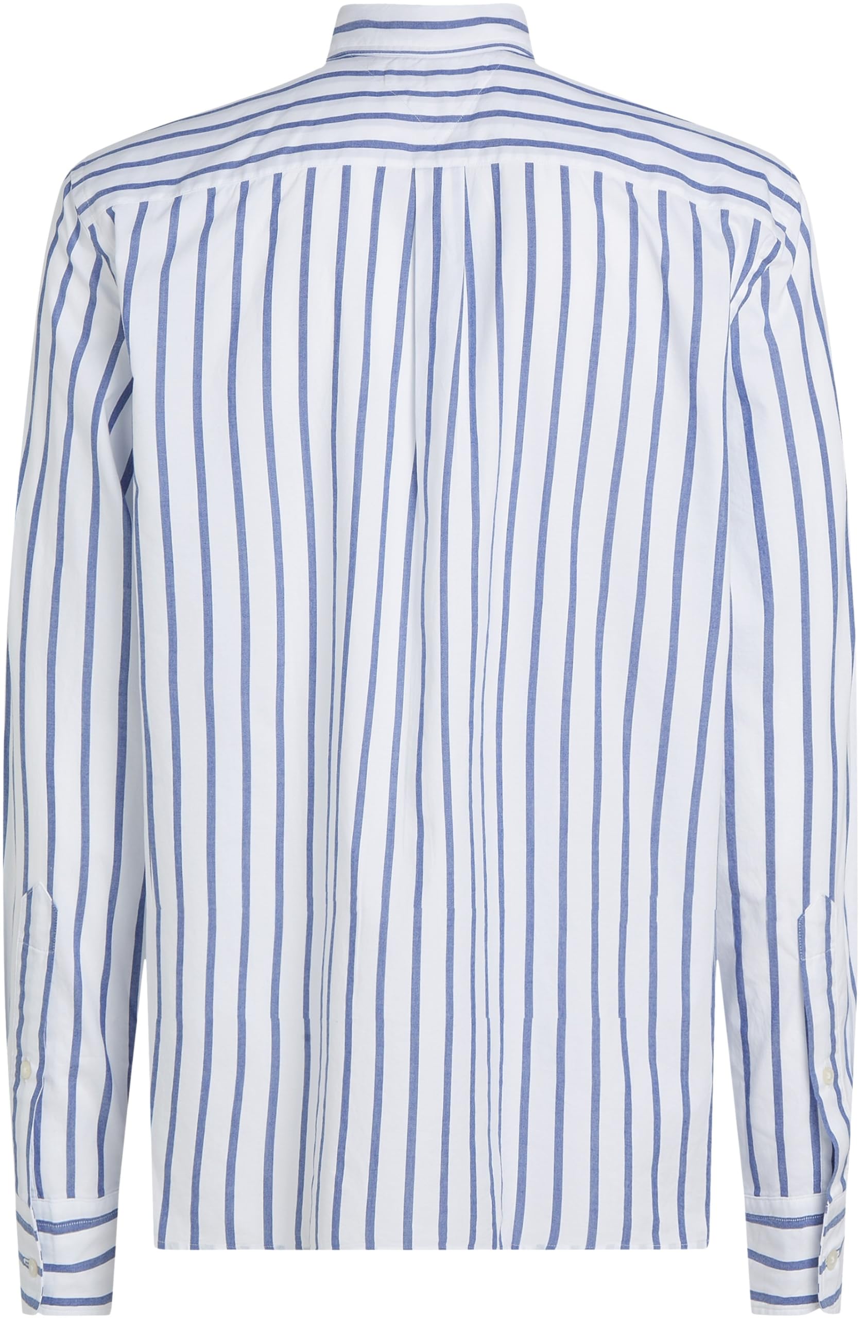 Tommy Hilfiger Herren Hemd Flex Poplin Nautical aus Baumwolle