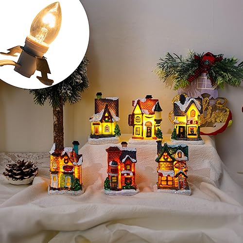 Miniatura 5 de Dazzle Bright Paquete de 2 cables de accesorios de 6 pies con bombilla incandescente E12, cable blanco con enchufe de interruptor de