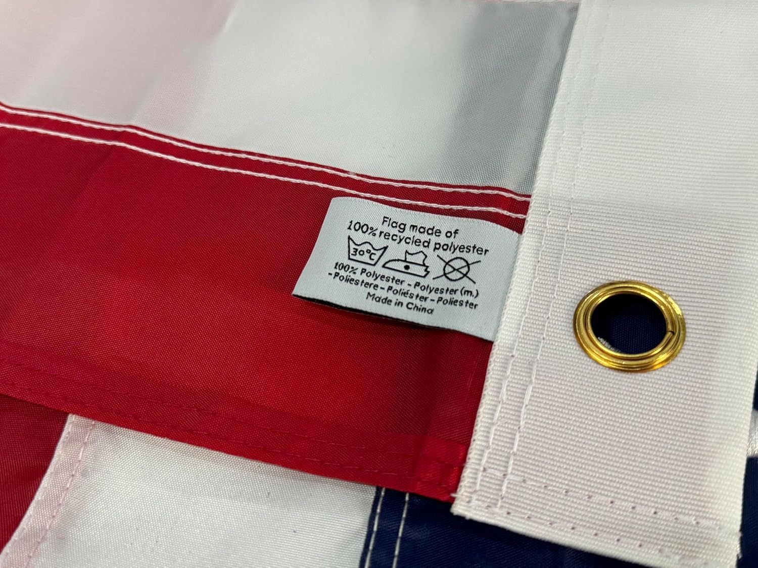 American Flag 4x6 Outdoor Heavy Duty - Premium US Flag 4x6 ft, American Flags for Outside USA Flag with Luxury Embroidered Stars and Brass Grommets