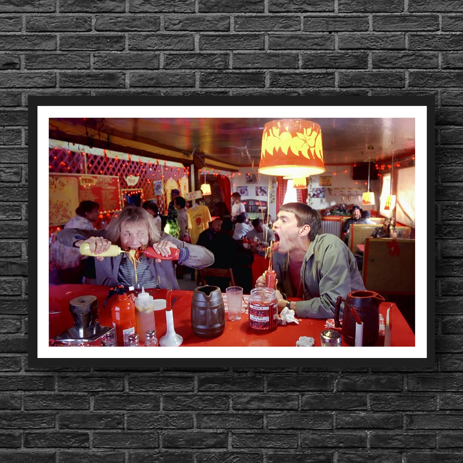 Dumb and Dumber Atomic Pepper 11x17 Poster // jim carrey Tv Show Poster movie poster Comedy, funny 90s nostalgia ketchup mustard