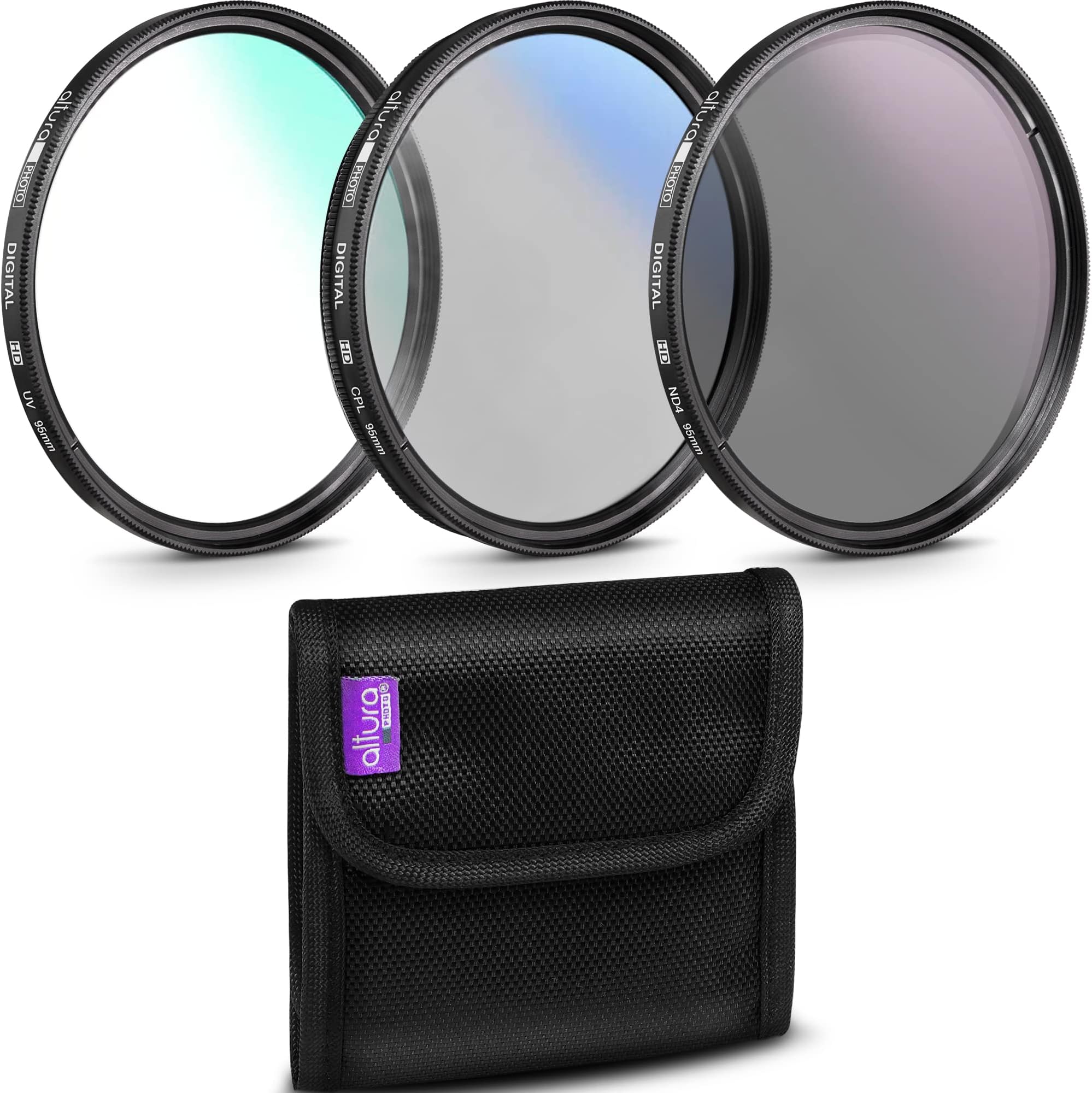 Amazon.com : Altura Photo 95MM Lens Filter Kit - Includes 95MM ND ...
