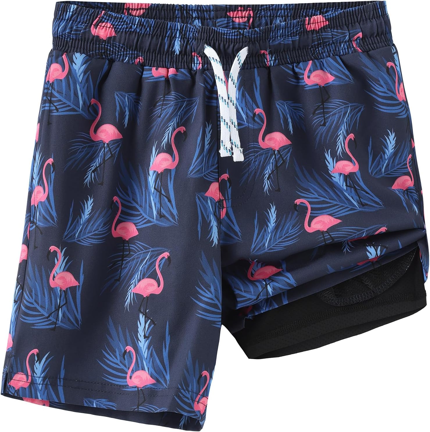 HODOSPORTS Boys Swim Trunks Swimwear Bathing Suits Swim Shorts with Pockets