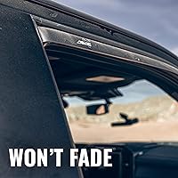 Vista 7 de Auto Ventshade [AVS] Protectores de lluvia en el canal para Ford F-150 2004 - 2008, SUPERCREW SOLAMENTE; Lincoln Mark LT 2006 - 2008, CREW CAB, solo