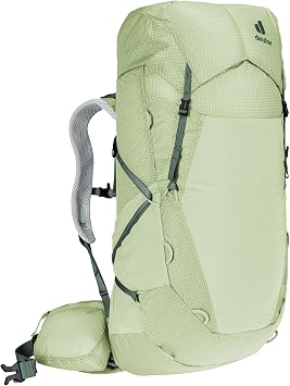 Deuter Women's Aircontact Ultra 35 + 5L SL Lightweight Trekking & Thru-Hiker Backpack for Backpacking & Long-Distance Hiking & Travel - Mineral-Ivy