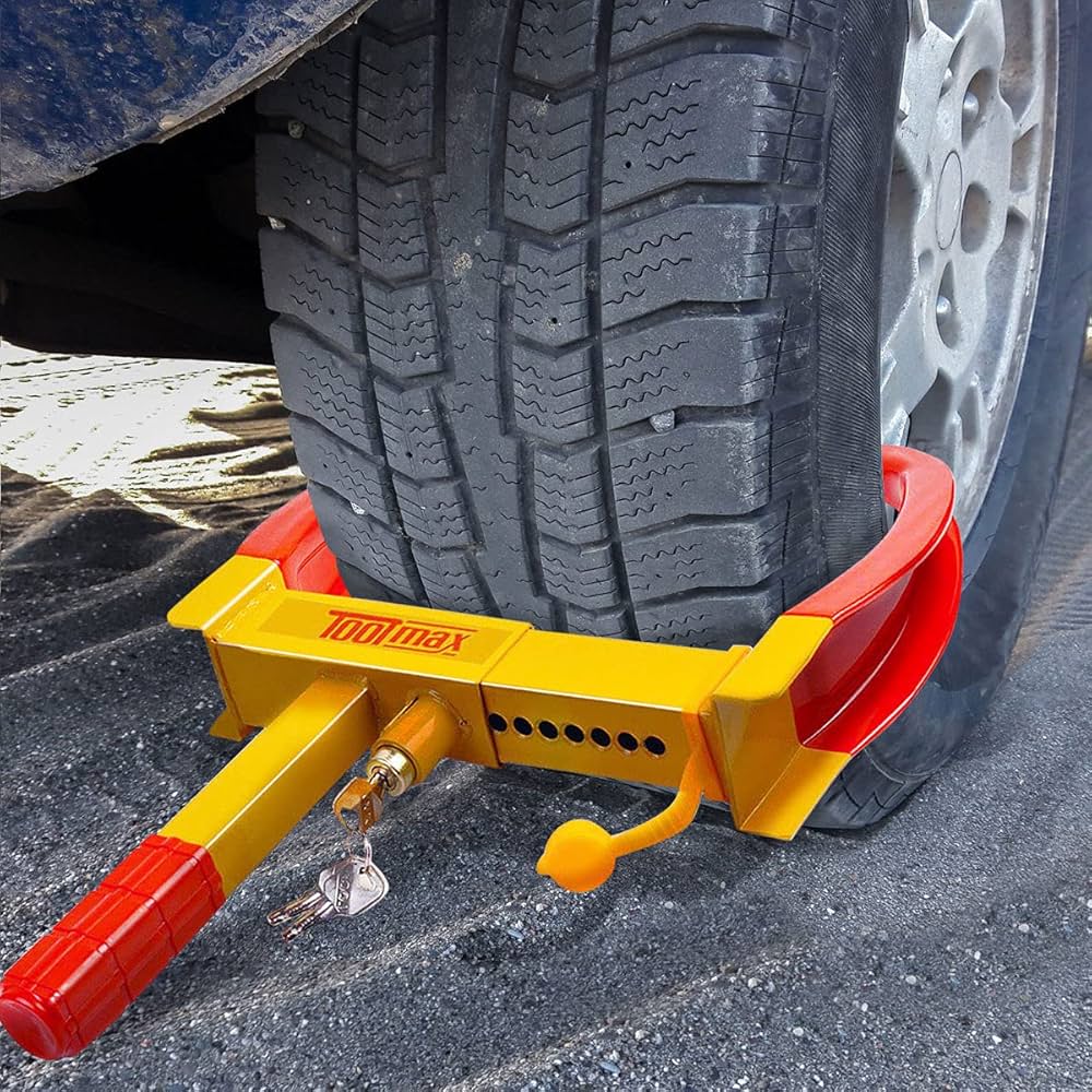 【年末年始限定・値下げ可】TIRE LOCK 車両用タイヤロック 年末年始限定・値下げ可】TIRE LOCK 車両用タイヤロック