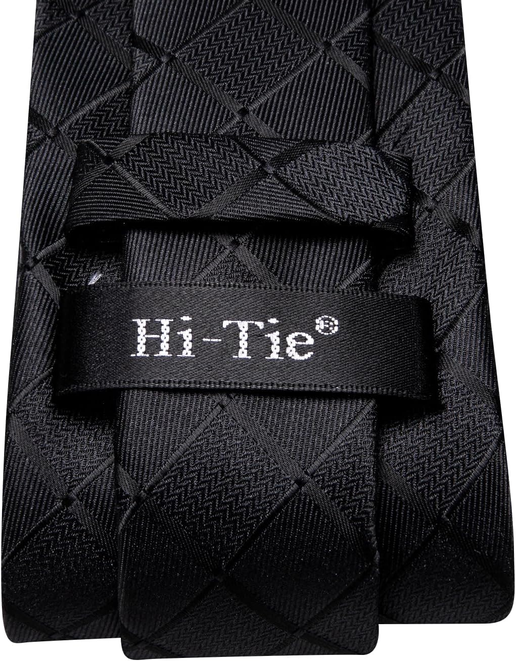 Hi-Tie Men 63inches Tie Set Extra Long Necktie Paisley Tie Pocket Suqare Cufflinks Big and Tall Men Tie - Image 4