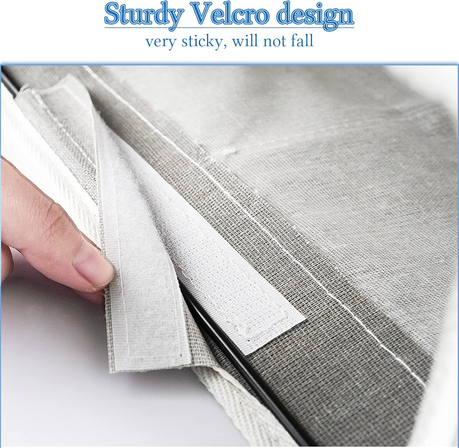 Bedside Caddy Bedside Hanging Storage Basket Bed Caddy for Headboards Bunk Dorm Rooms Crib Beds Rails Organizer (Grey) - Image 4