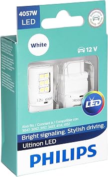 Philips 4057 Ultinon LED Bulb White 2-Pack