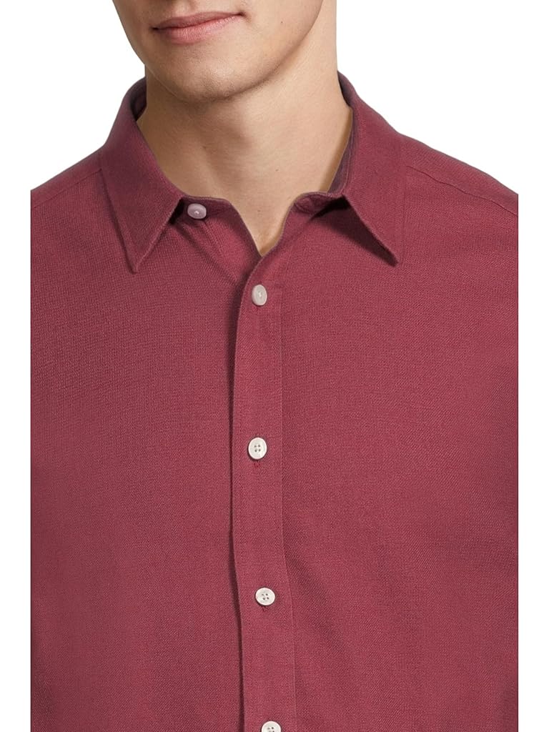 Red UNTUCKit Long Sleeve Wrinkle Free Veneto