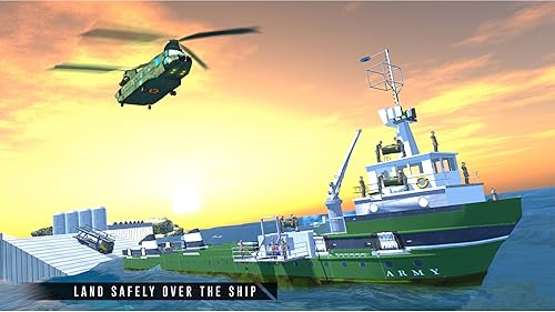 Navio de cruzeiro do exército dos EUA, dirigindo - jogo de transporte do exército