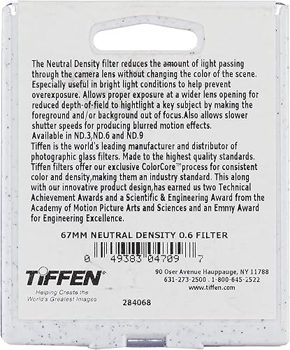Miniatura 3 de Tiffen Filtro de densidad neutra 0.6 de 2.638 in