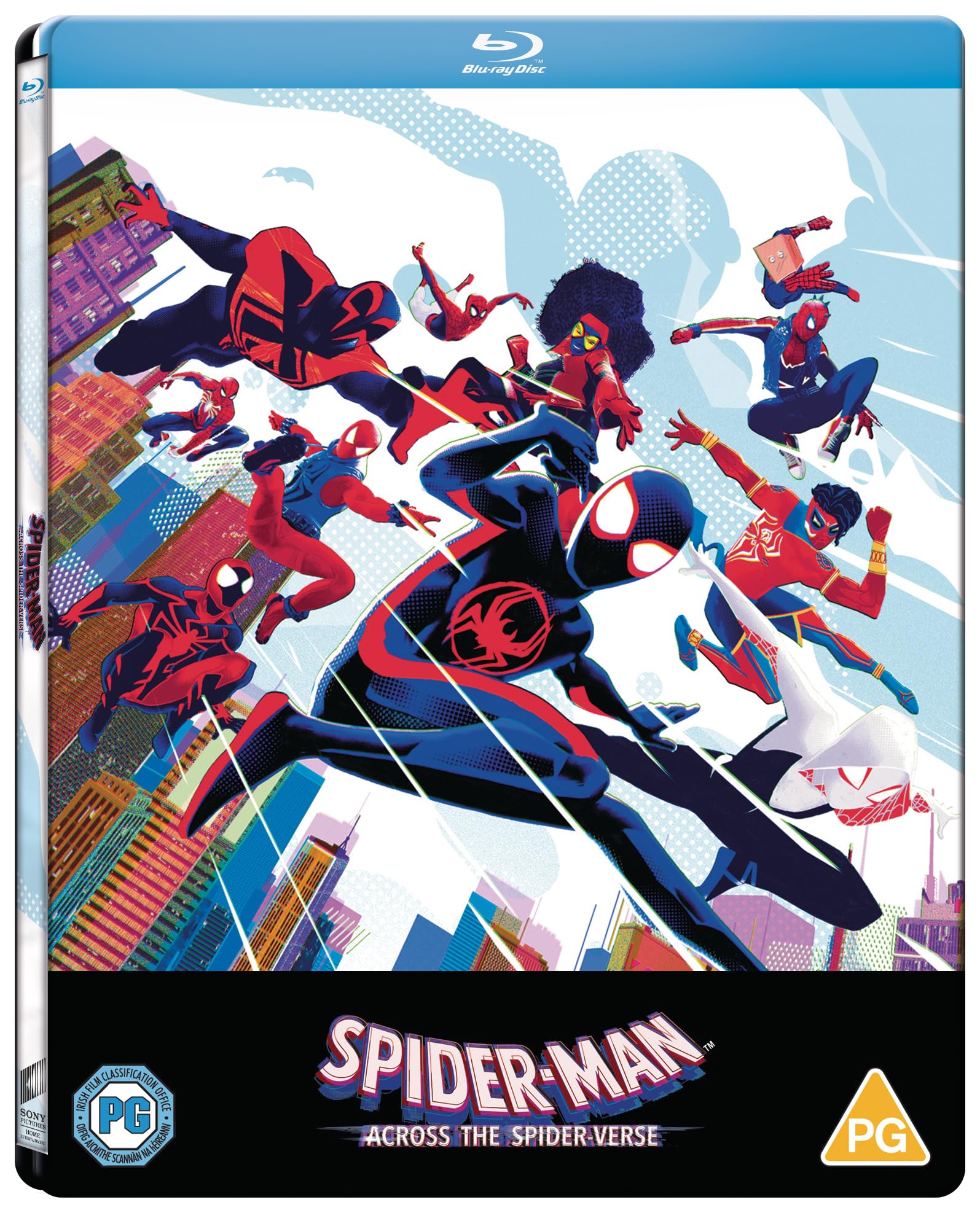 Spider-Man: Across The Spider-Verse Steelbook [Blu-ray] [Region A & B & C]