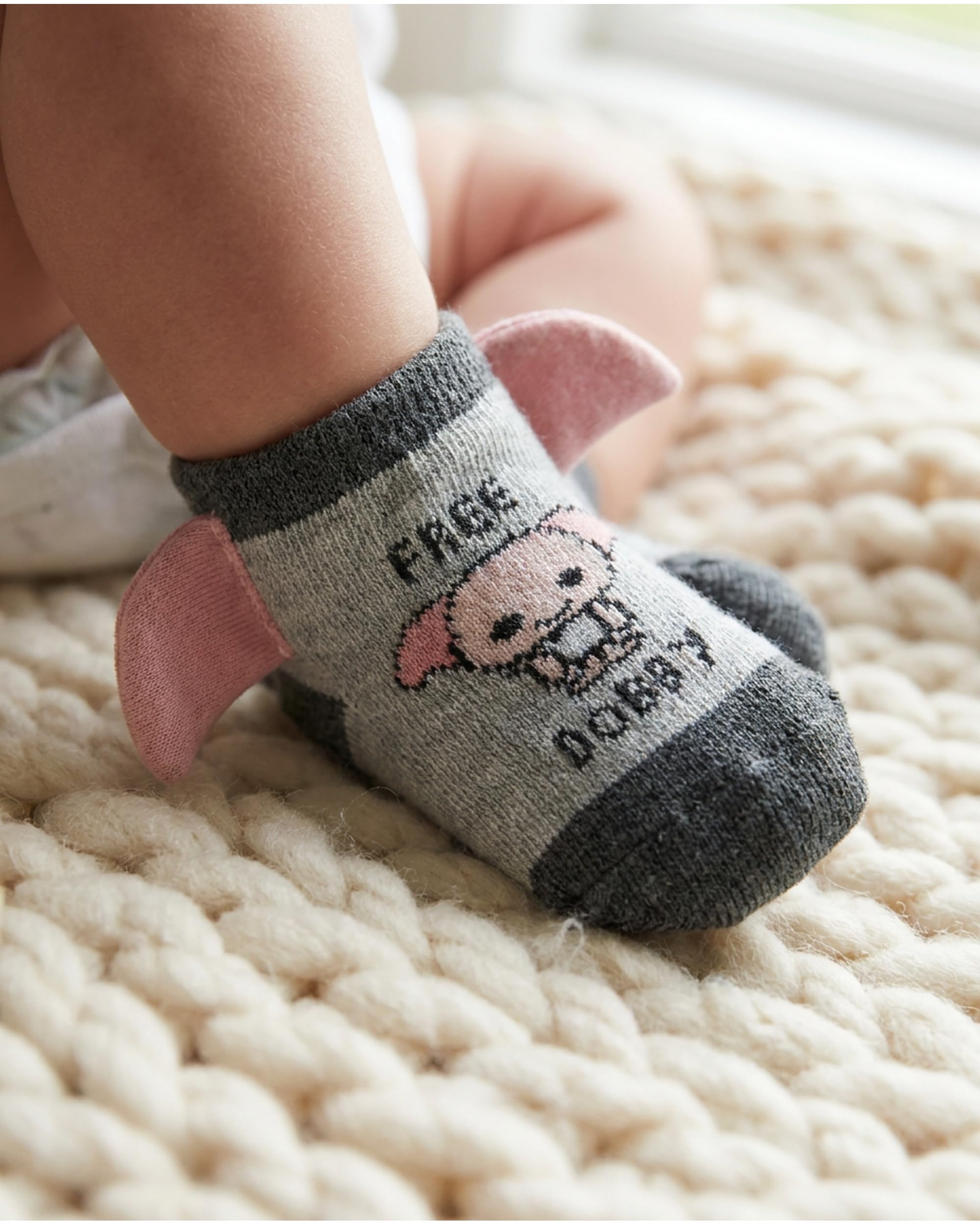 Harry Potter Babysocken für Jungen, 3er-Pack, Geschenkset (0–12 Monate) – Babyschuhe für Jungen mit Umhang, Grau/Orange/Weiß, 0-12 Monate