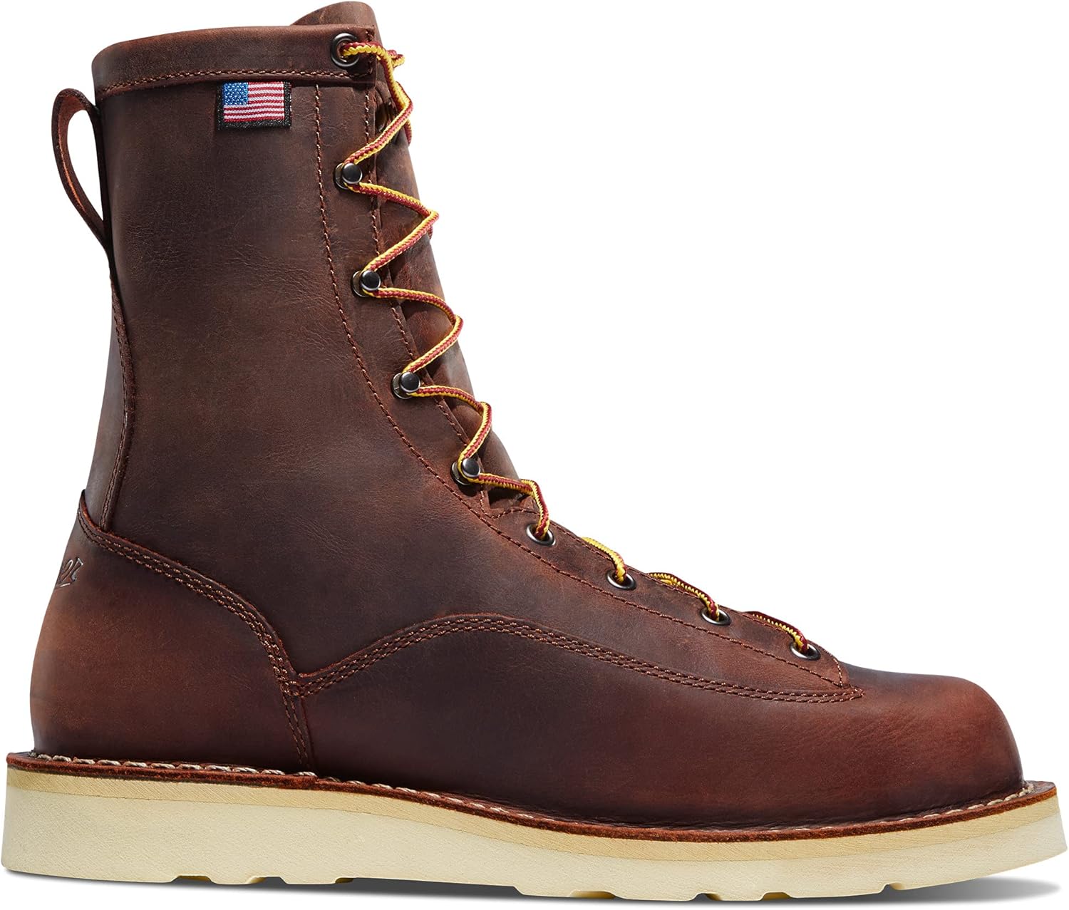 Danner Men's Bull Run 8" Work Boot 14 Brown