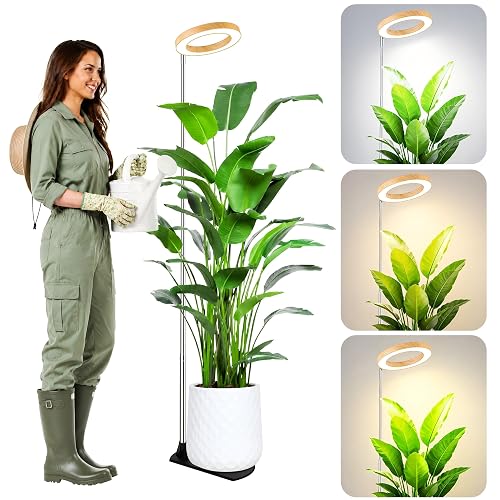 Grow Lights for Indoor Plants, 6.3" Full Spectrum Plant Light