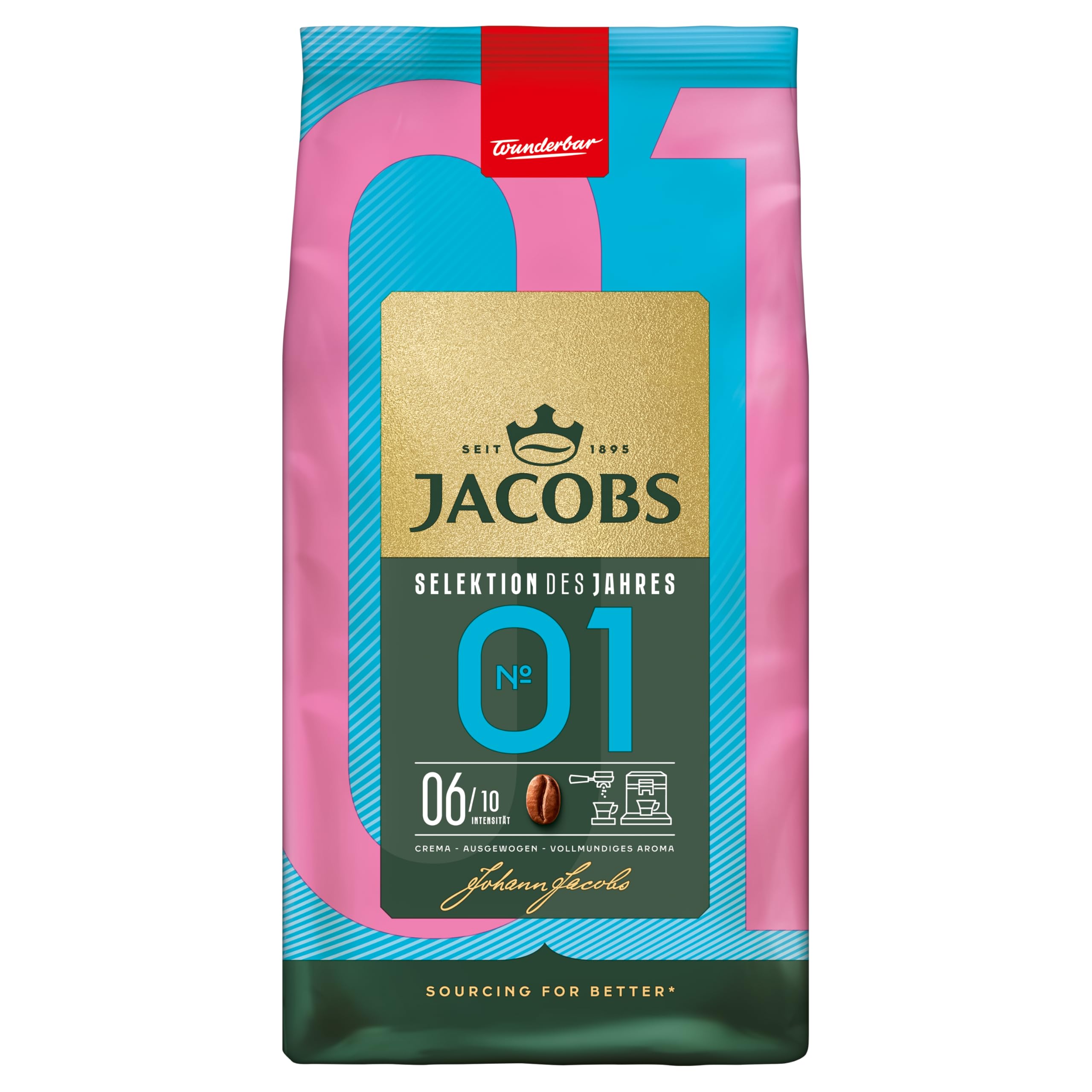 Jacobs Kaffeebohnen No.1 Selektion des Jahres 2025