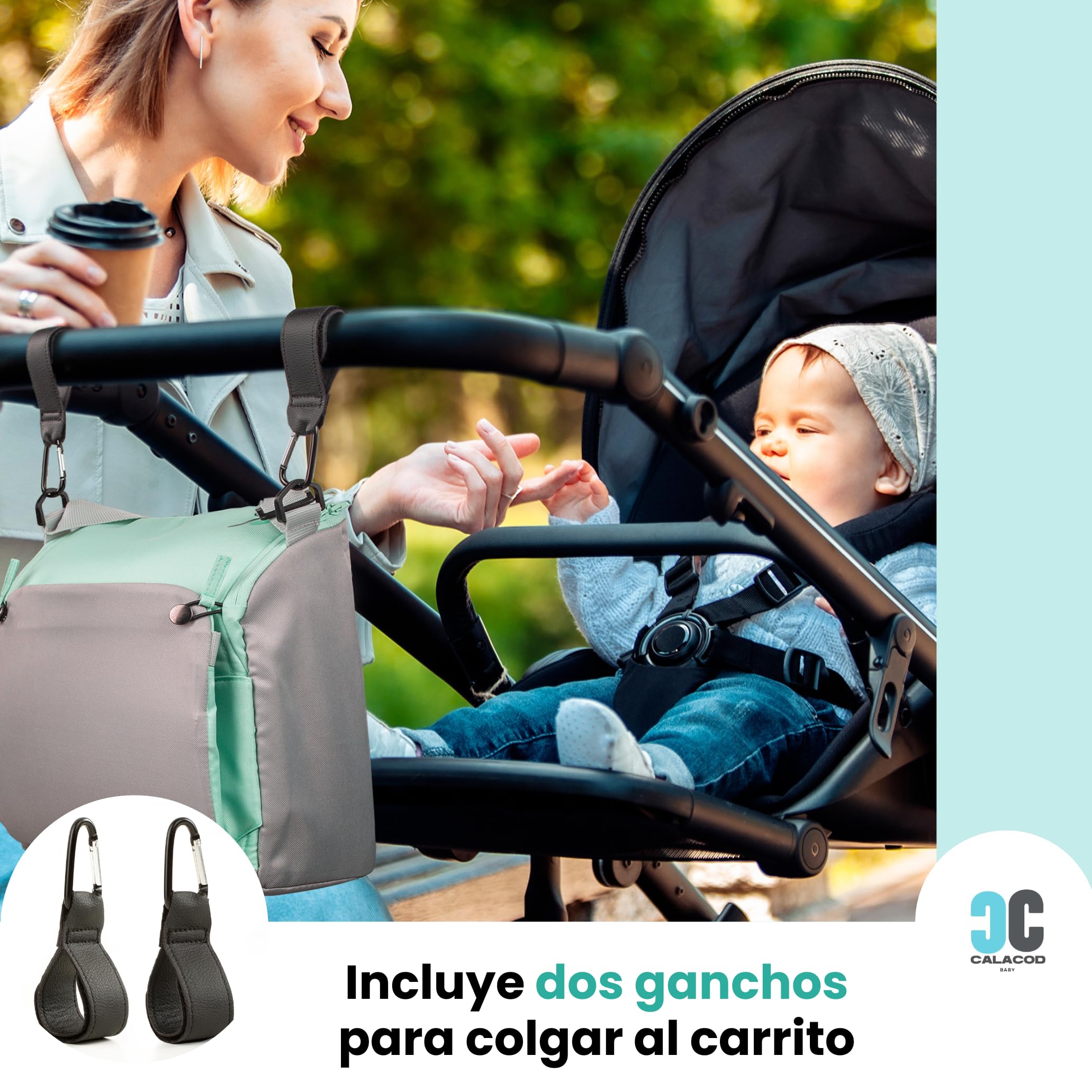 Trona portatil bebe de diseño - 2 en 1: trona de viaje + bolsa de gran capacidad - alzador/elevador de silla para mesa de comer - trona plegable ligera - 6m/3 años (15kg), color UNISEX