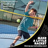 Vista 8 de Boulder Portable Badminton Pickleball Net - Foldable/Extendable Poles for Multiple Sports Heights (UP to 5 ft) - Ideal for Tennis, Pickleball