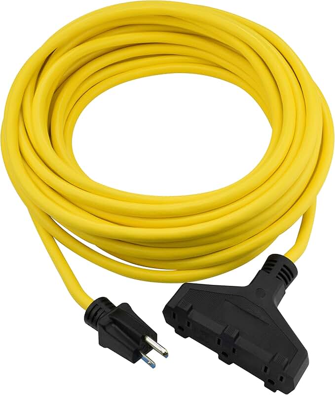 clear extension cord