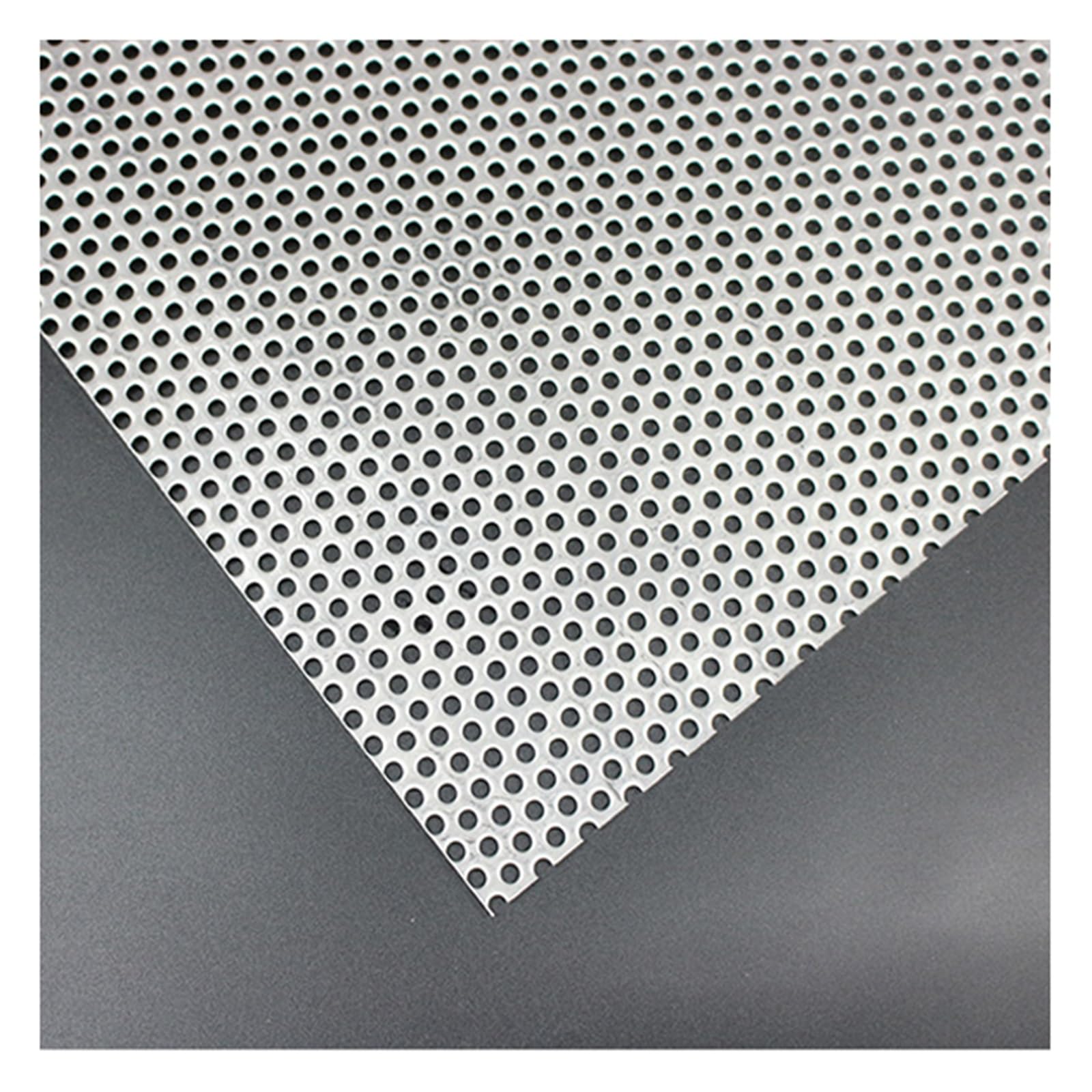 AYUWQZX Stainless Steel Perforated Sheet, 304 Stainless Steel Perforated Plate For Ventilation And Fume Filtration Multiple Sizes(W20*L100cm/W7.87*L39.3in)