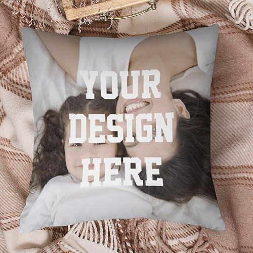 Miniatura 6 de Almohada personalizada con imagen y texto, almohada personalizada para el día de la madre, funda de almohada personalizada de dos lados, regalo de