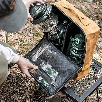 Amazon.co.jp: asobito(アソビト) ランタンケースダブル オリーブ 2台