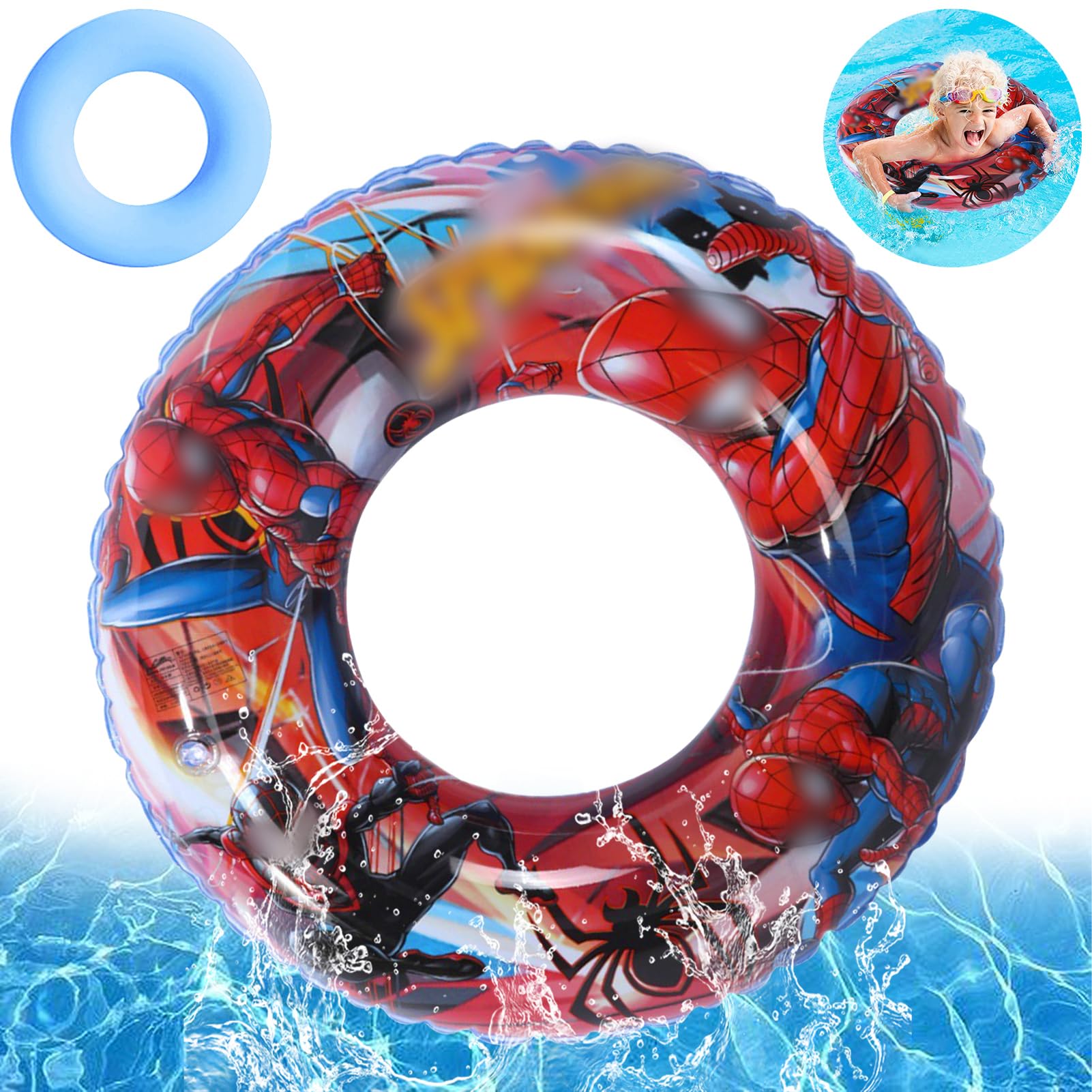 Flotador Inflable de Piscina,Barca bebé de Piscina,Flotador para Bebé,Anillo de Natación,Anillo de Natación para Bebé,Flotador para Bebé,Bebé Inflable Anillo de Piscina