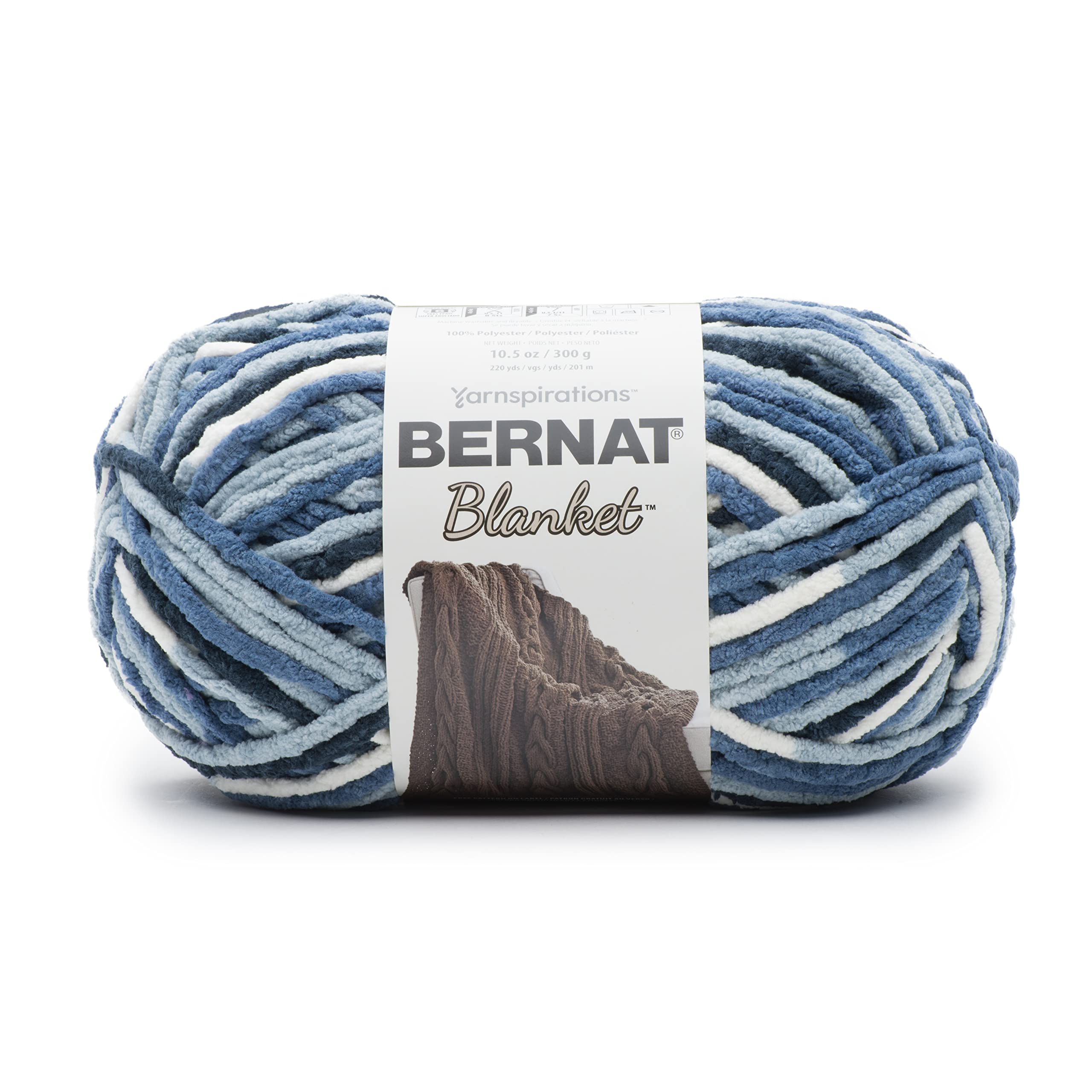 BLANKET BB BER Blanket 300G Faded Blues Yarn