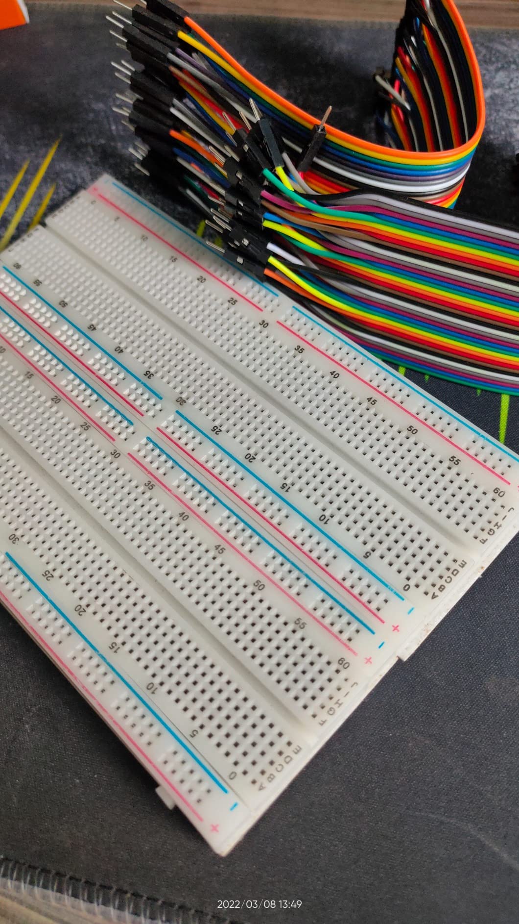 REES52 Breadboard and jumper wires, Breadboard Kit (830, 400, 170 ...