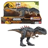 Jurassic World Gigantic Trackers Action Figure&comma; Mapusaurus Dinosaur Toy with Mega Bite Rampage Attack&comma; Evolution Back Spikes & Digital Play