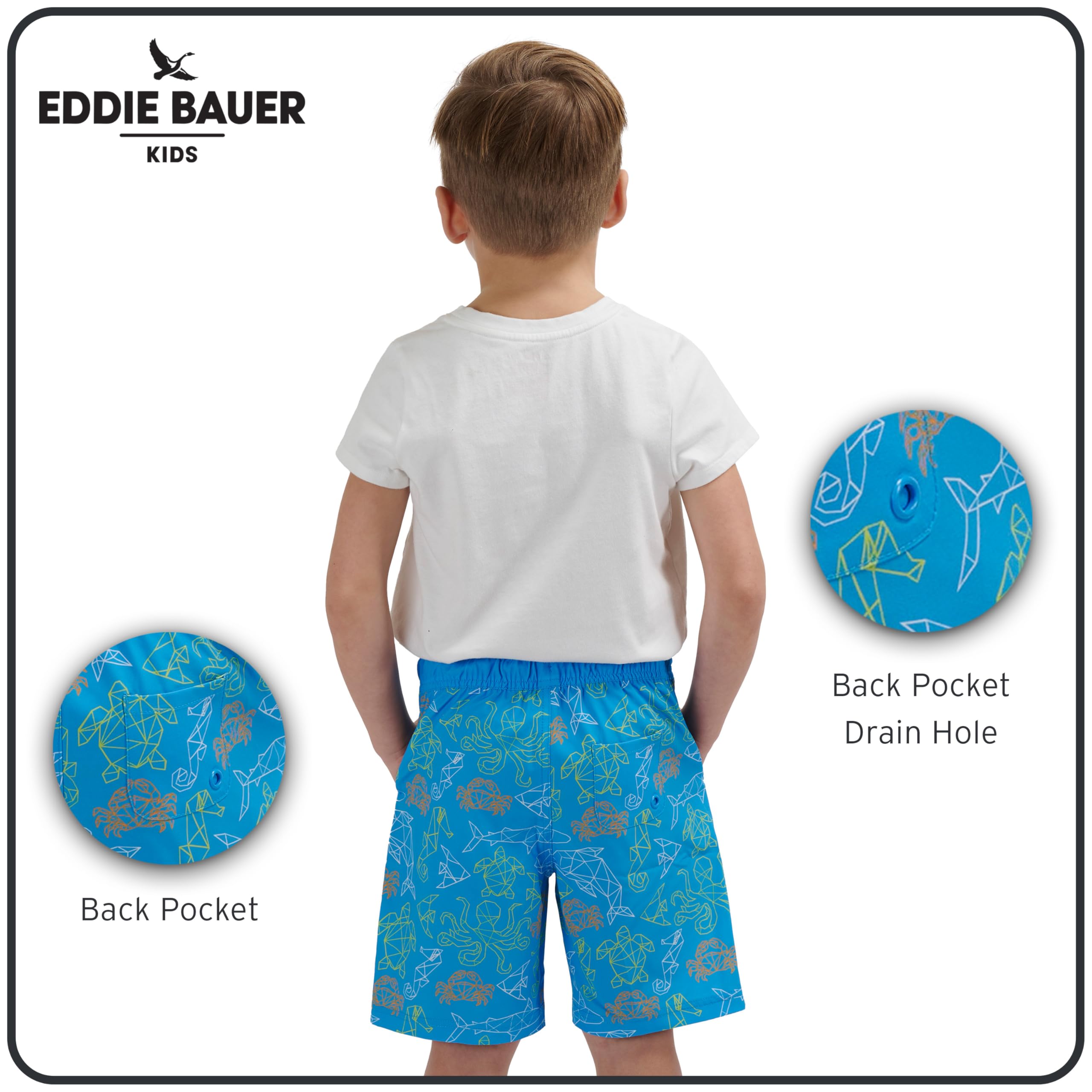 Eddie Bauer Maillot de Bain Garçon
