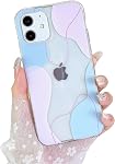 DEFBSC Compatible with iPhone 15 Case, Soft Shaped Art Design with Built-in Bumper Protective Phone Case, Cute Slim TPU Cover Designed for iPhone 15 Case,Green