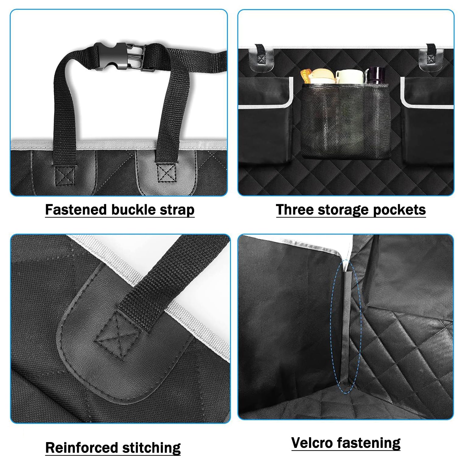 Protection Coffre Voiture Chien pour VW UP!, Imperméable Antidérapant Tapis de Coffre de Voiture pour Chien Housse Protection Coffre Voiture