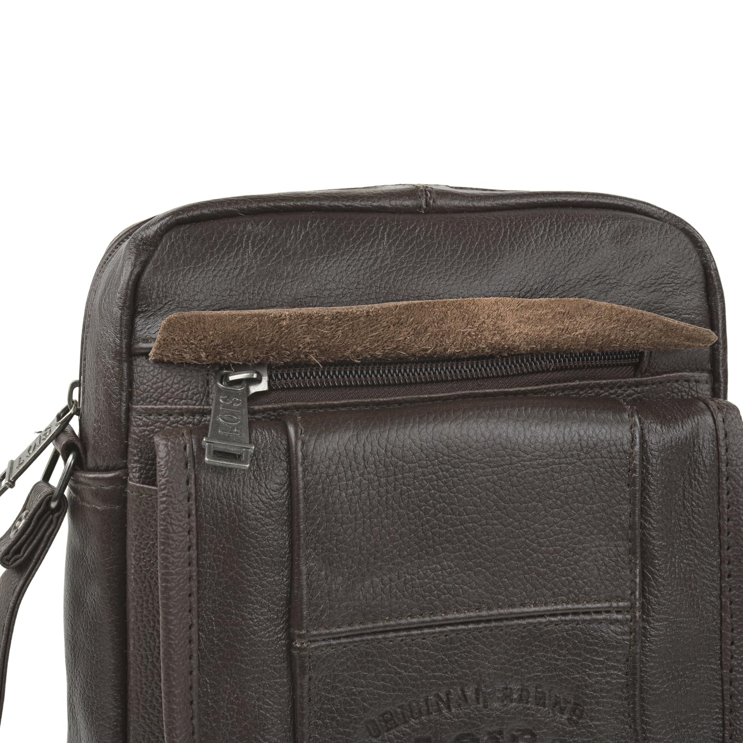 Lois - Bolso Hombre Piel Vegana Estilo Moderno, práctico y elegante Bandole