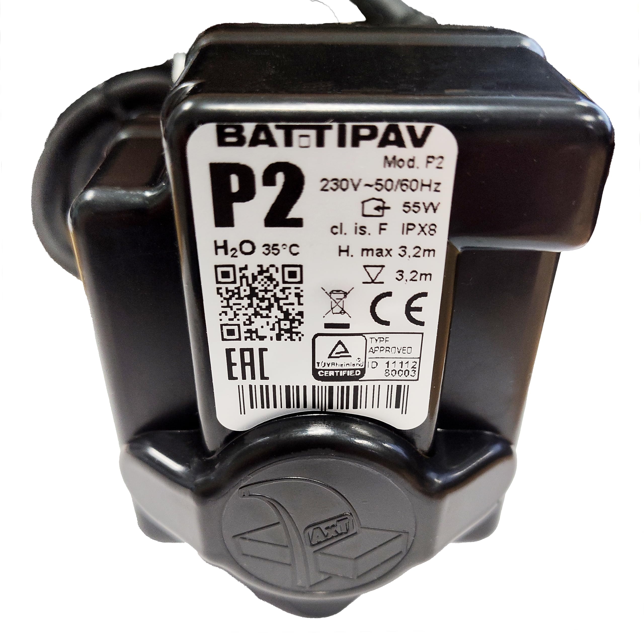 Wasserpumpe BATTIPAV PO-700 L/H | Steinsägen - Fliesenschneidmaschinen Schwarz-blau Wasserpumpe BATTIPAV PO-700 L/H | Steinsägen - Fliesenschneidmaschinen Schwarz-blau