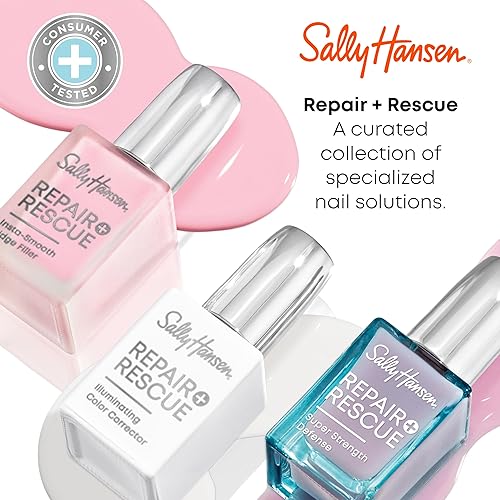 Miniatura 10 de Sally Hansen Repair + Rescue - Suero revitalizante bifásico, paquete de 1