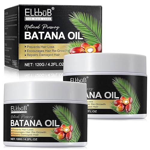 Aceite de batana crudo para el crecimiento del cabello  (2 piezas) Aceites 100% naturales orgánicos para el crecimiento y el grosor de Honduras,