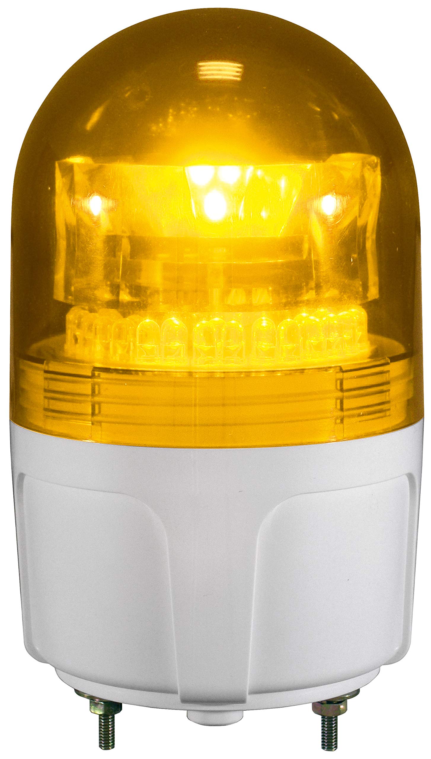 Amazon | NIKKEI LED回転灯 DC24V 黄 3点留め取付可能 0.47kg VL09S