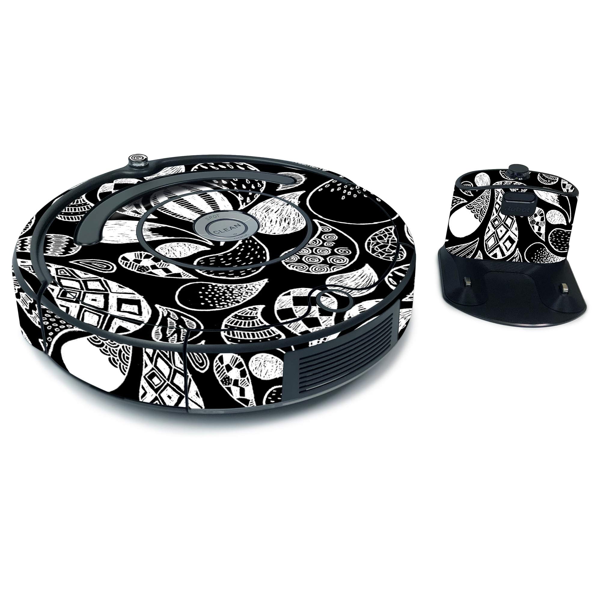 MightySkins Dark Butterfly Vinyl Wrap For IRobot Roomba 675 - Protective & Stylish Skin