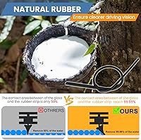 Vista 4 de GSPSCN 35,6 cm Limpiaparabrisas Trasero Para Subaru Forester 2024-2006 Ascent 23-19 Impreza 07-04 Legacy 19-05 Outback 19-05 Tribeca 14-06 /Honda