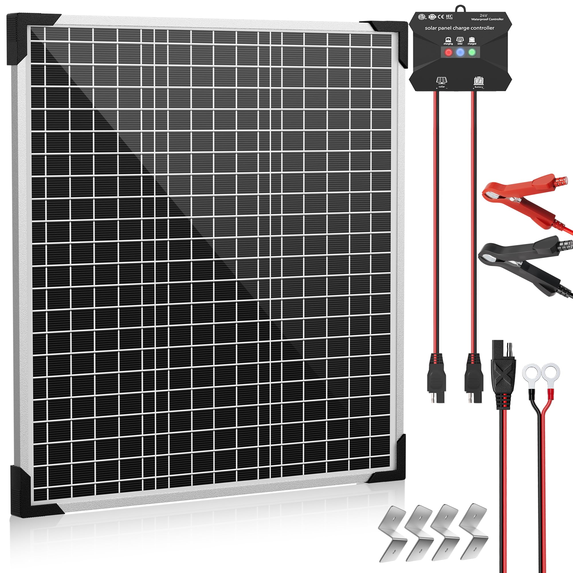 Voltset 50W 24V Solar Panel Kit
