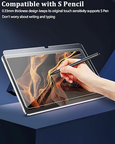 Miniatura 4 de ZtotopCases Paquete de 2 protectores de pantalla para Samsung Galaxy Tab S9S8 Ultra de 14.6 pulgadas 20232022 (SM-X900X906X916BX910N), vidrio