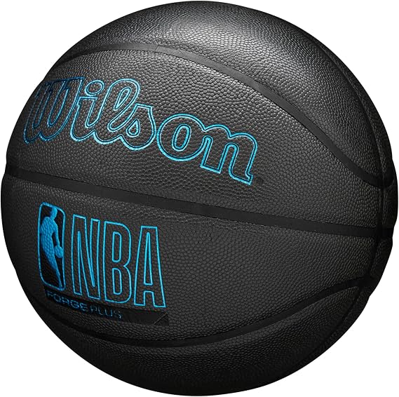 WILSON NBA Forge Plus iç mekan/dış mekan basketbol topları, boyut 6 ve boyut 7