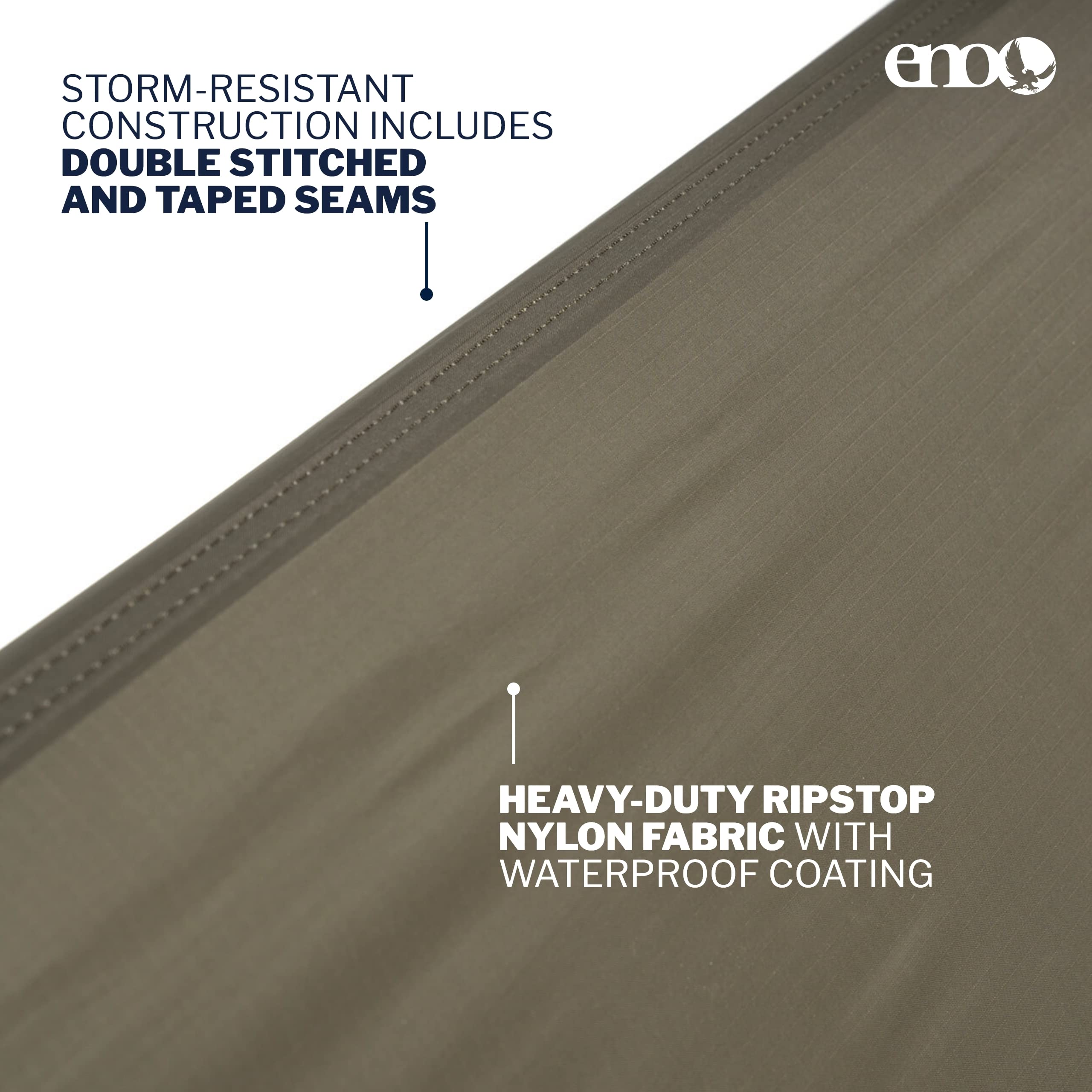 Amazon | eno(イーノ) ドライフライレインタープ オリーブ [並行