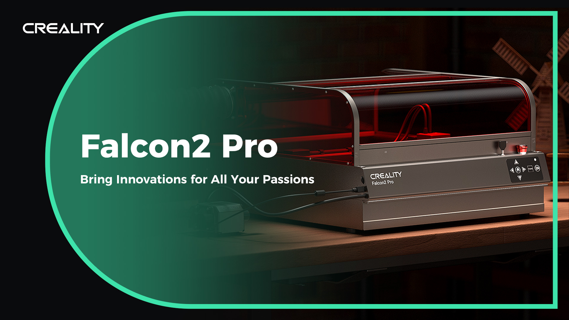 Creality Falcon2 Pro 22W レーザー彫刻・切断機 Falcon2 Pro 22W レーザー彫刻切断機 Creality | Falcon2 22W