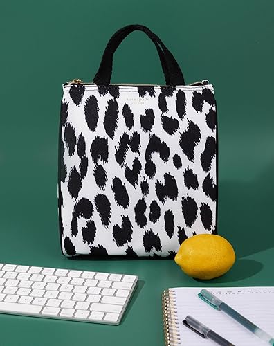 Miniatura 5 de Kate Spade New York Bonita bolsa de almuerzo para mujer, lonchera de gran capacidad, lonchera para adultos con forro interior aislado térmico