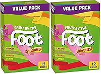 Vista 19 de Fruit by the Foot Snacks con sabor a frutas, teñido anudado de bayas, 4.5 onzas, 6 unidades (paquete de 8)