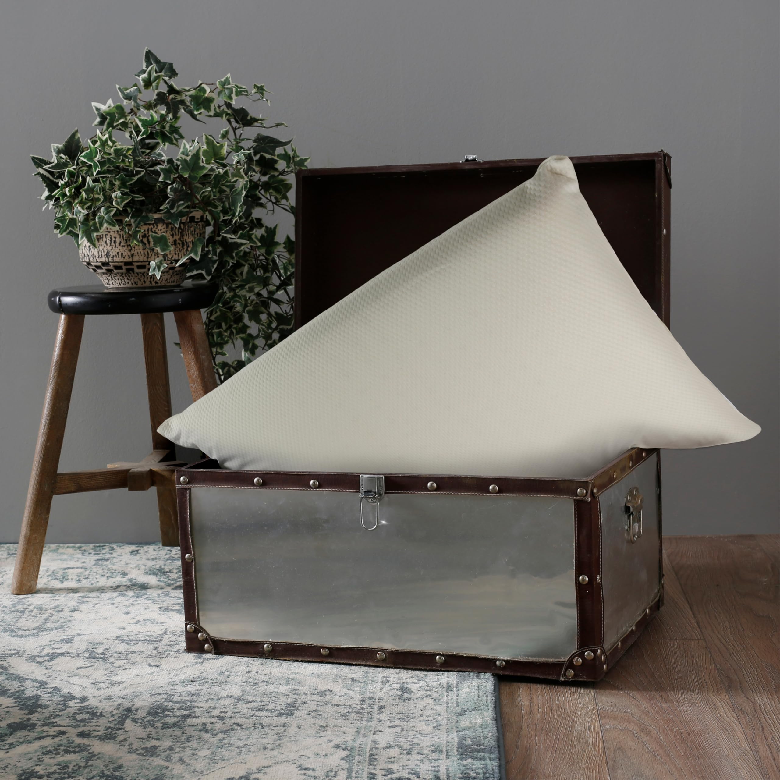 DODO - Oreiller à Mémoire de Forme 40x60 cm - Top Memory Ergonomique, Maintien Ferme des Cervicales - Taie Déhoussable 70% Polyester 30% Coton - Garnissage Synthétique - Lavable en Machine à 40°C