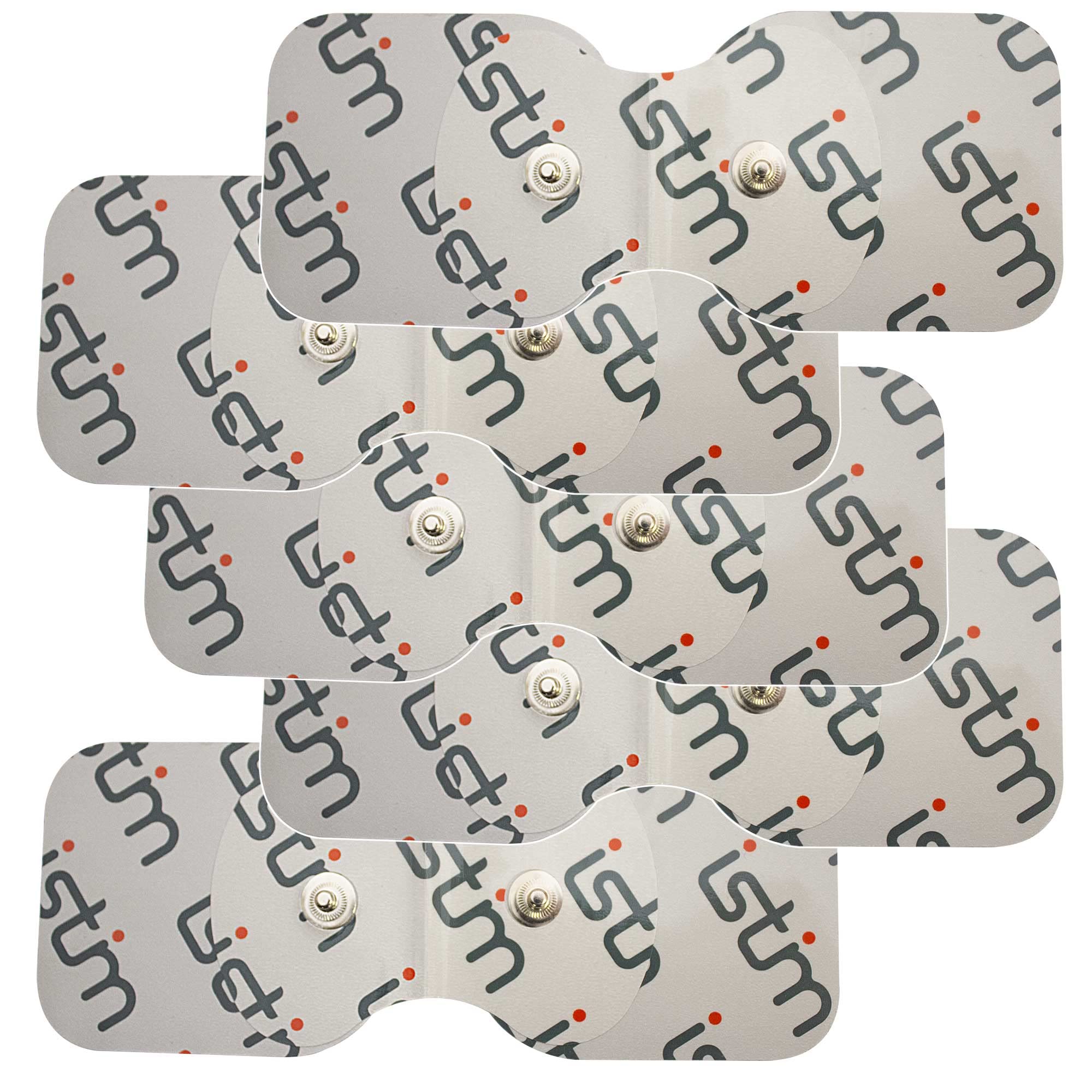 Med-Fit Wireless Tens Stud Self-Adhesive Electrodes 14cm x 5.5cm - 5 Pads Per Pack